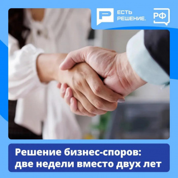 Решение бизнес-споров 
